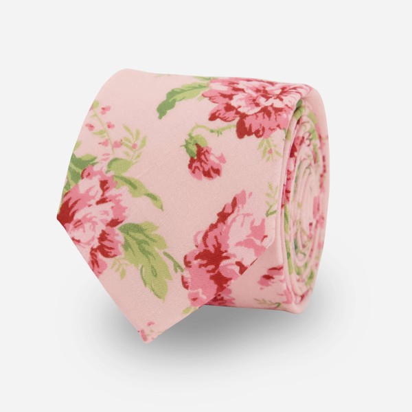 Mumu Weddings - Garden Romantic Blush Pink Tie
