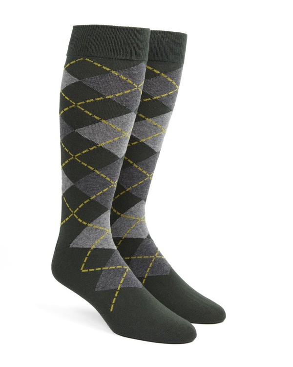 Argyle Hunter Dress Socks
