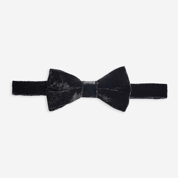 Formal Velvet Black Bow Tie
