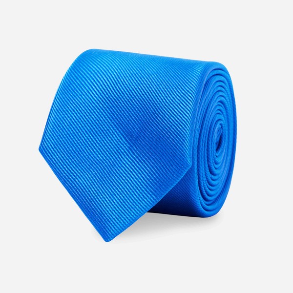 Grosgrain Solid Royal Blue Tie
