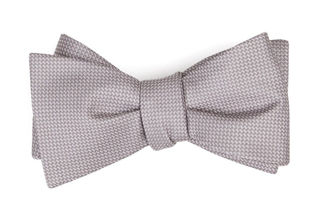 Union Solid Mauve Stone Bow Tie | Men's Silk Bow Ties | Tie Bar