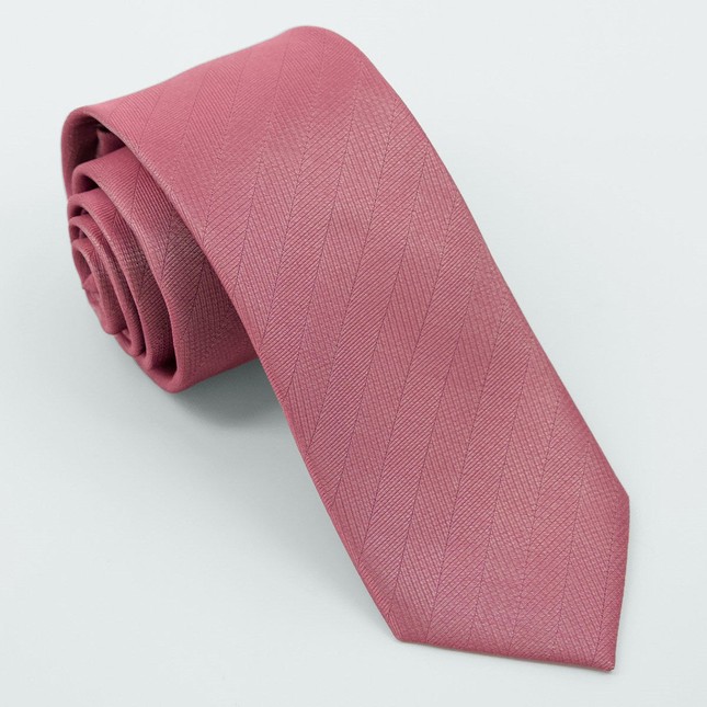 Herringbone Vow Rosewood Tie | Men's Silk Ties | Tie Bar
