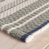 Bay Stripe Handwoven Cotton Rug