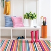 Bright Stripe Handwoven Indoor/Outdoor Rug