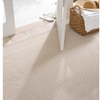 Herringbone Linen/White Handwoven Indoor/Outdoor Rug
