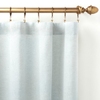 Lush Linen Sky Curtain Panel