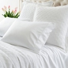 Carina White Fitted Sheet: