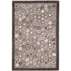 Cat's Paw Grey Hand Micro Hooked Wool Rug