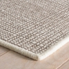 Checkers Flint Woven Wool Custom Rug