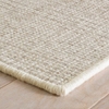 Checkers Natural Woven Wool Custom Rug