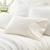 Classic Hemstitch Ivory Pillowcases (Pair)