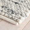 Cobblestone Grey Handwoven Wool Rug