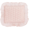 Colette Lace Slipper Pink Decorative Pillow Cover