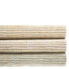 Cut Stripe Ocean Hand Knotted Viscose/Wool Rug