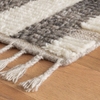 Everett Ivory/Grey Hand Knotted Wool Rug