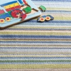 Fisher Ticking Handwoven Cotton Rug