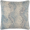 Grove Linen Blue Decorative Pillow Cover