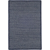Honeycomb Indigo/Grey Handwoven Wool Custom Rug