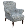 Ines Linen Blue Barrington Chair