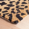 Leopard Hand Micro Hooked Wool Rug