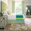 Lily Pad Green Hand Micro Hooked Wool Rug