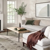 Long Point Natural Paseo Sectional W/ Right Facing Chaise