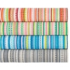 Lucky Stripe Spring Handwoven Cotton Rug