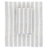 Lush Linen Stripe Slate Blue Sheet Set