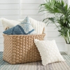 Marigot Crochet Ivory Decorative Pillow Cover