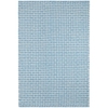 Miss Muffet French Blue Handwoven Cotton Rug