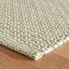 Miss Muffet Olive Handwoven Cotton Rug