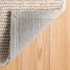 Niels Latte Handwoven Wool/Viscose Rug