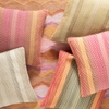 Nip Tuk Linen Teal/Ivory Decorative Pillow