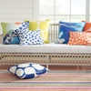 On The Spot Cobalt Indoor/Outdoor Decorative Pillow