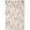Ozzie Black/White Hand Loom Knotted Wool Rug