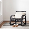 Zhara Stripe Ivory Indoor/Outdoor Decorative Pillow