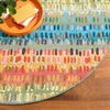 Paint Chip Multi Hand Micro Hooked Wool Rug