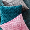 Patina Velvet Grey Decorative Pillow Cover