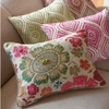 Peru Embroidered Citrus Decorative Pillow Cover