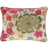 Peruvian Floral Embroidered Multi Decorative Pillow