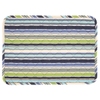 Pond Stripe Quilted Placemat Set Of 4