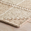 Ojai Wheat Hand Loom Knotted Cotton Rug