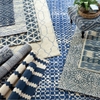 Argo Navy Hand Knotted Wool Rug