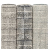 Raffa Grey Woven Wool Custom Rug