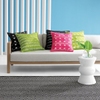 Round Turn Fuchsia Indoor/Outdoor Decorative Pillow Cover