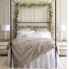 Savannah Linen Gauze White Bedspread