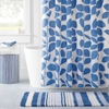 Signature Banded White/French Blue Towel