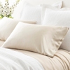 Silken Solid Sand Pillowcases (Pair)