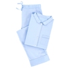 Silken Solid Soft Blue Pajama