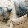 Spruce Linen Blue Decorative Pillow Cover